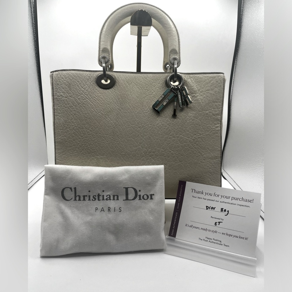 Dior White Handbag